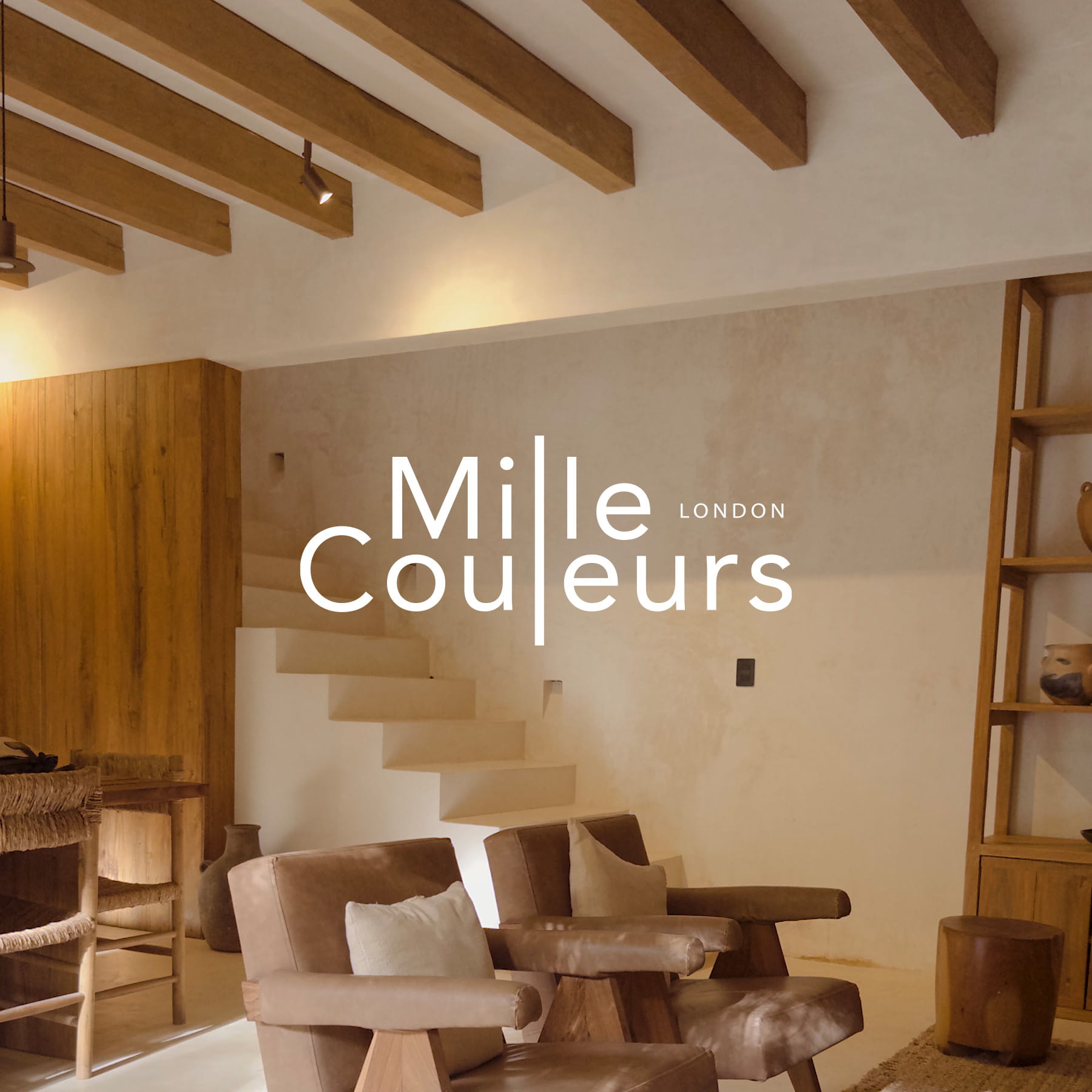 Interior design brand logo design