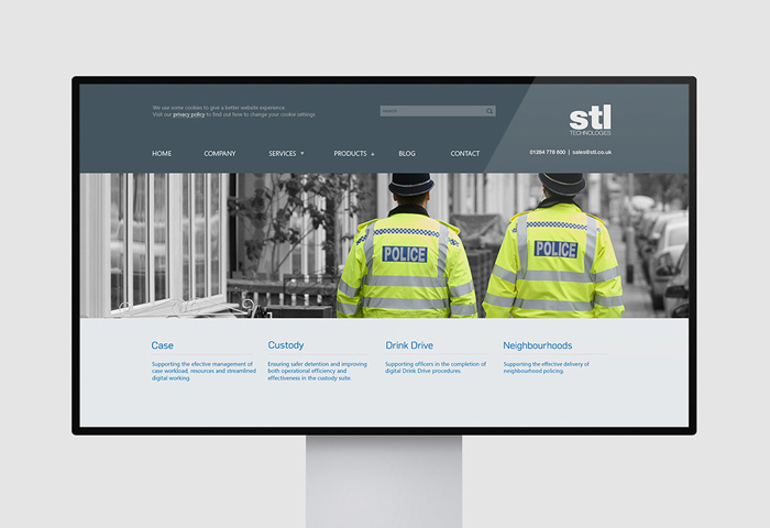 STL software website design