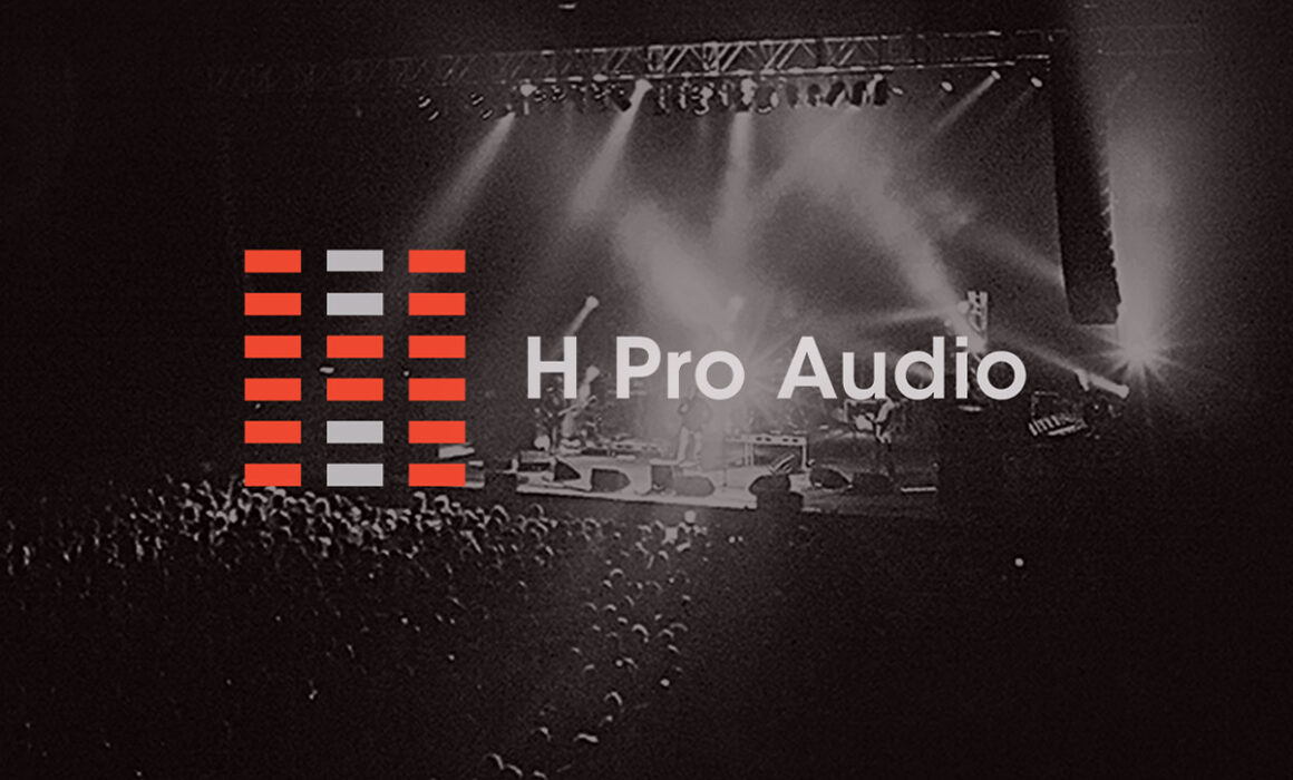 H Pro Audio Identity design