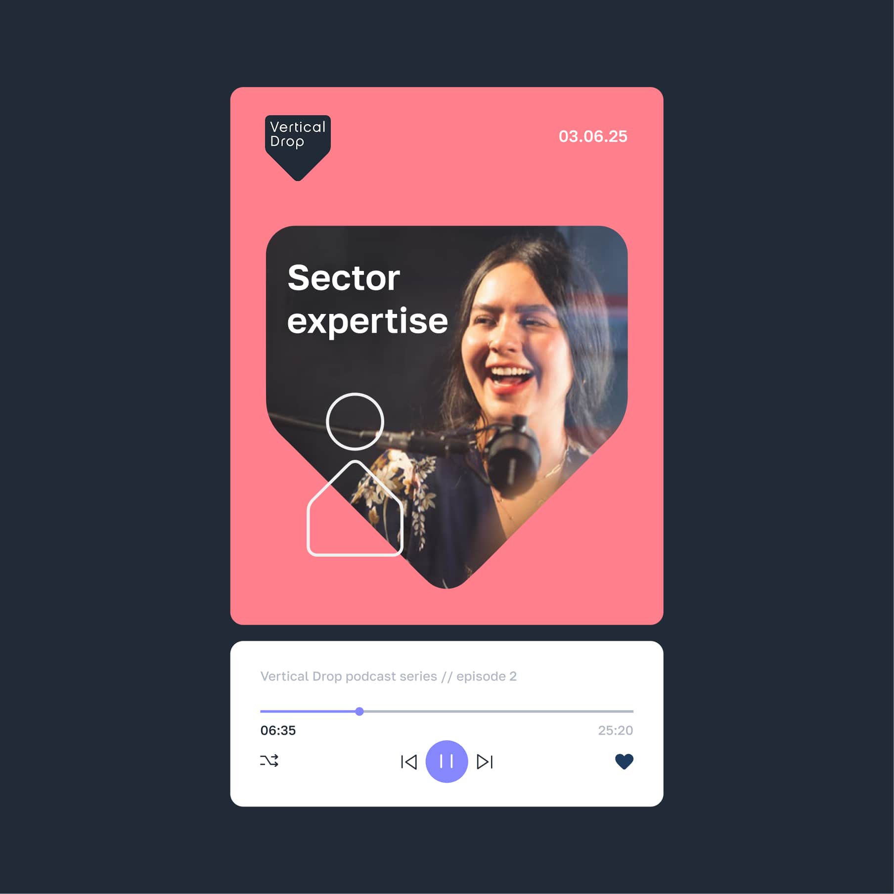 podcast cover art branding