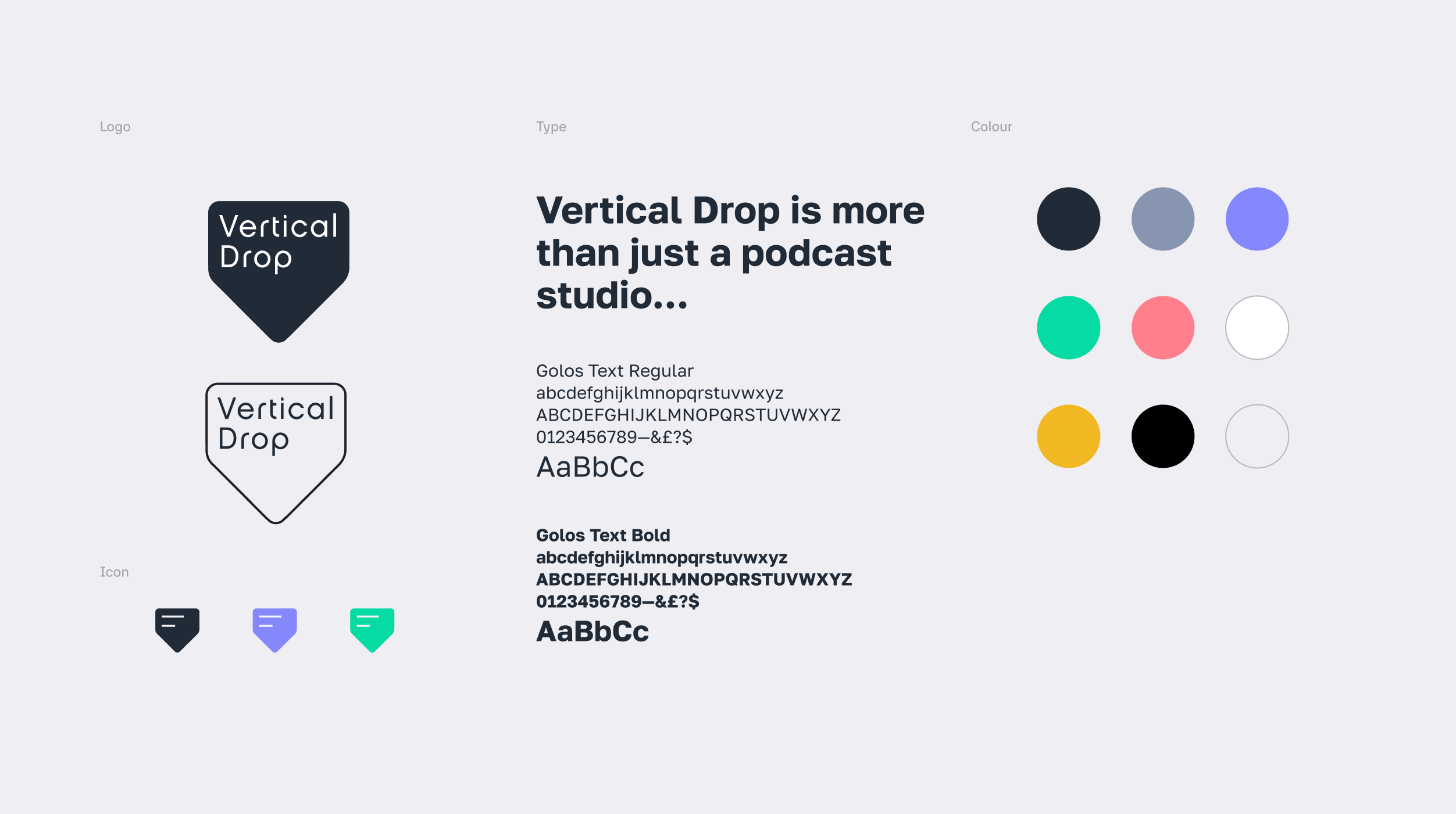podcast studio logo design branding
