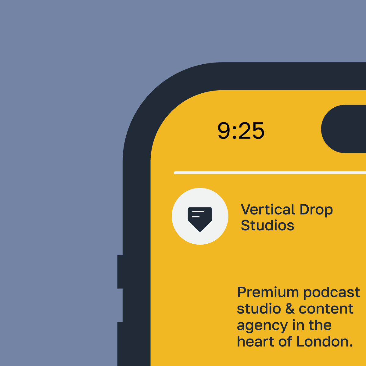 podcast brand mobile icon  design